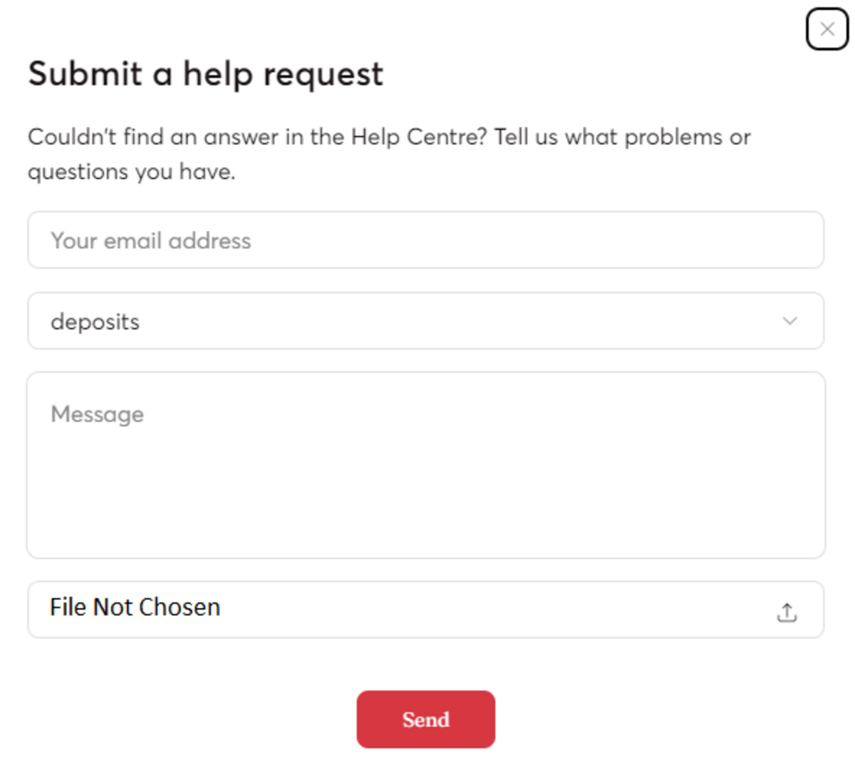 Bitcasinoメールサポート