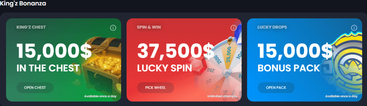 Bitkingzキングズボナンザボーナス