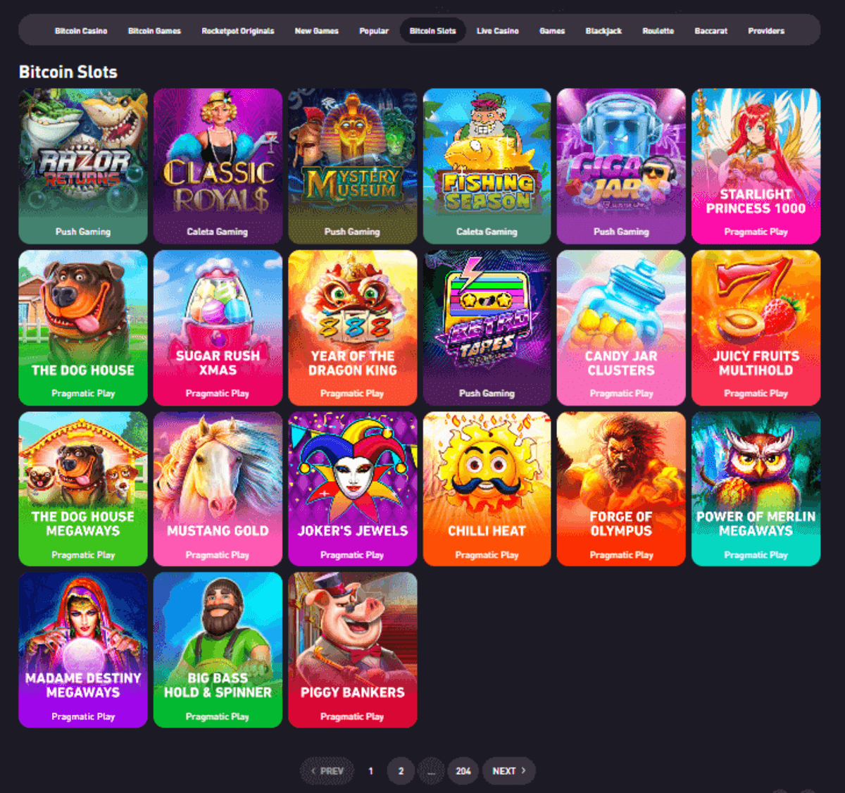 Rocketpot スロット